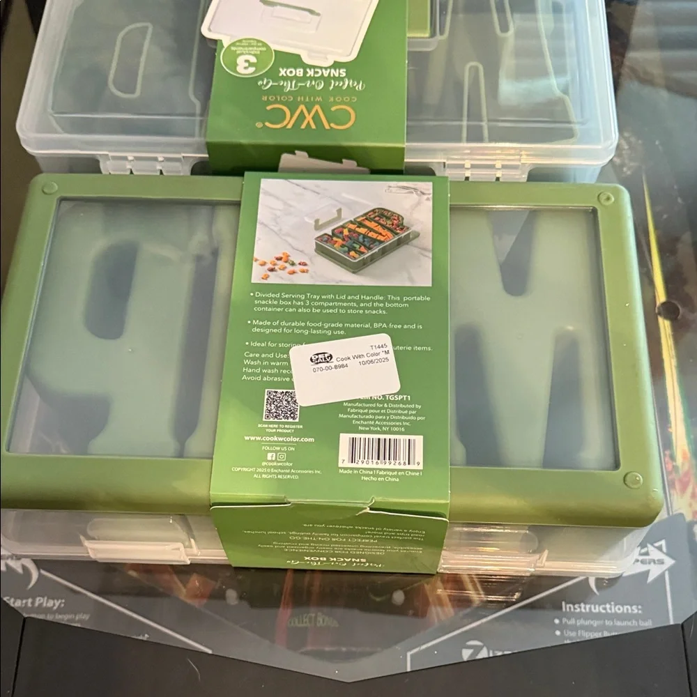 CWC On-The-Go Snack Box - Green - Picture 2 of 2